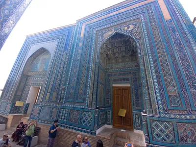 Chah e Zindeh, Ville de Samarcande