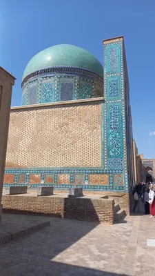 Chah e Zindeh, Ville de Samarcande