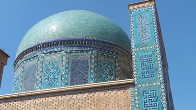 Chah e Zindeh, Ville de Samarcande