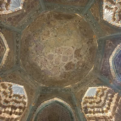 Chah e Zindeh, Ville de Samarcande