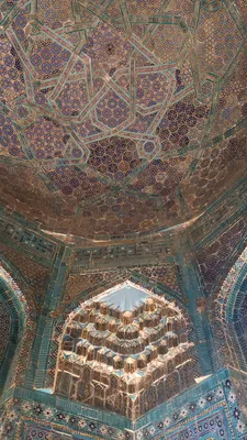 Chah e Zindeh, Ville de Samarcande