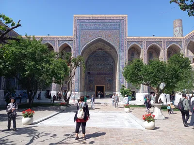 Médersa Ulugh Beg (Samarcande), Ville de Samarcande