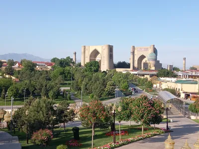 Mosquée Hazrat Khizr, Ville de Samarcande