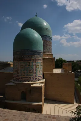 Chah e Zindeh, Ville de Samarcande